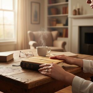 Jerusalem Wood Cover Holy  New Testament and Psalms 4" x 5.75"